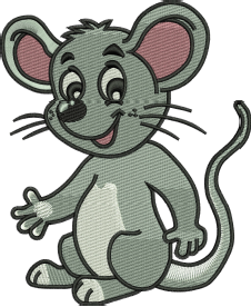 Rat Embroidery Design — machine embroidery design