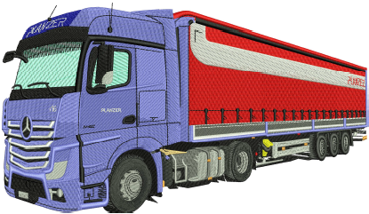 Heavy Duty Container Design — machine embroidery design