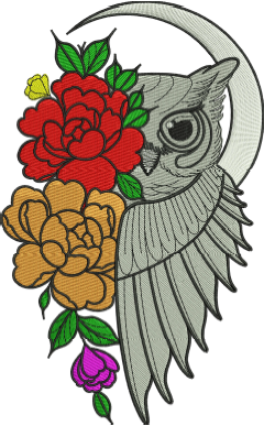 Keeper of Secrets Design (3 sizes) — machine embroidery design