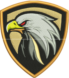 Mascot Embroidery Design (3 sizes) — machine embroidery design