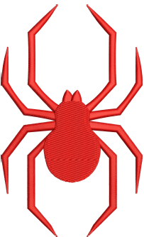 Spider Embroidery Design (3 Sizes) — machine embroidery design
