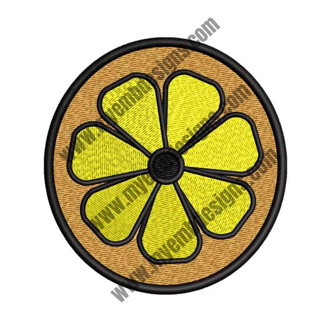 Simple Flower Embroidery Design (2 sizes) — machine embroidery design