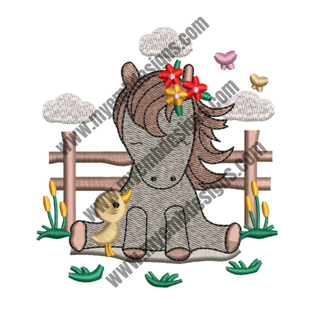 Morgan Embroidery Design (2 sizes) — machine embroidery design