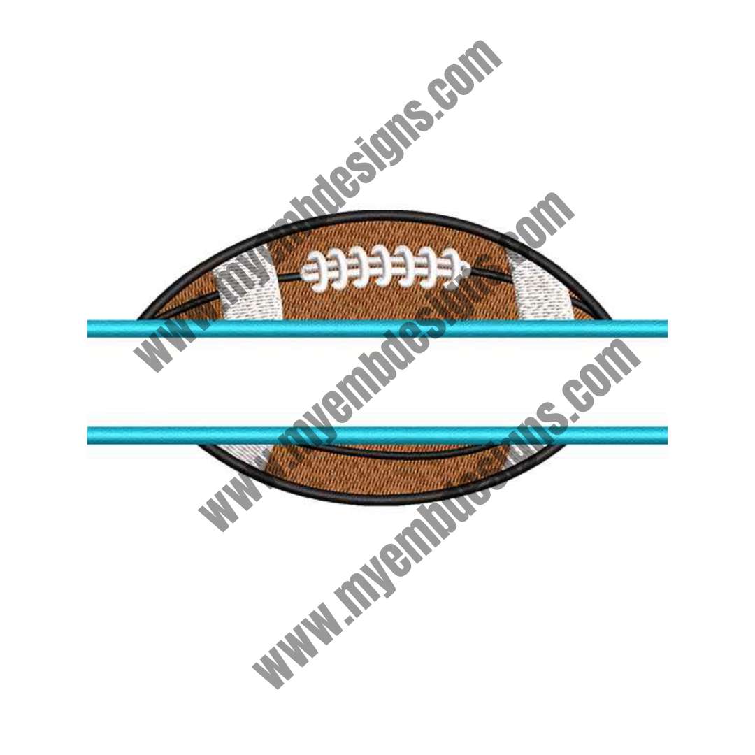 American football Embroidery Design — machine embroidery design