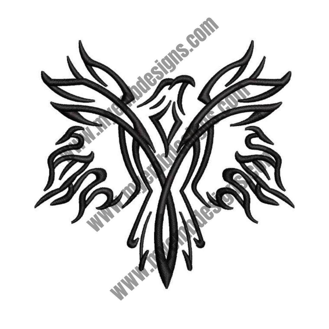 Bald Eagle Embroidery Design (2 sizes) — machine embroidery design