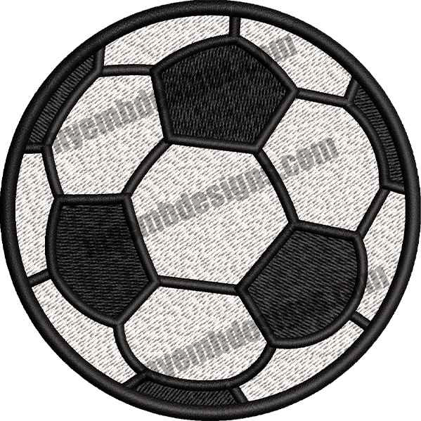 Football Embroidery Designs (2 sizes) — machine embroidery design