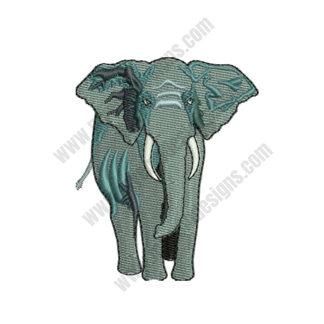 Elephant Embroidery Designs — machine embroidery design