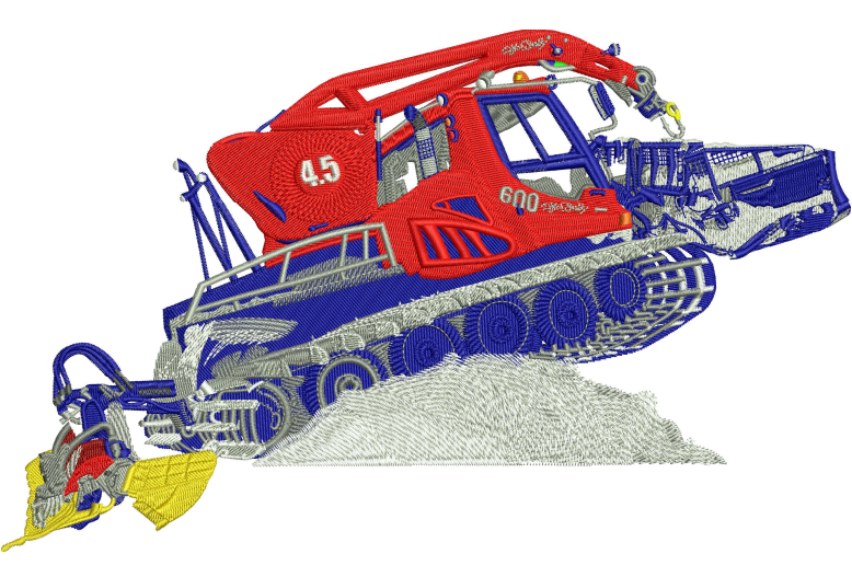 Heavy Duty Truck Embroidery Designs 3 — machine embroidery design