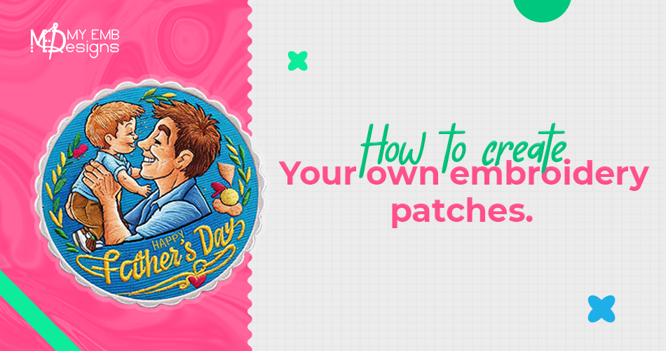 How to create your own embroidery patches