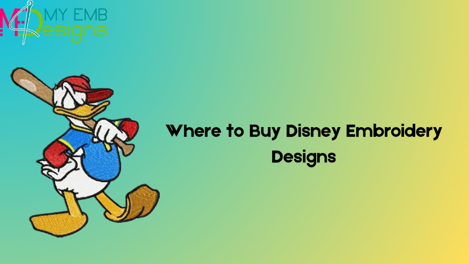 Where to Buy Disney Embroidery Designs