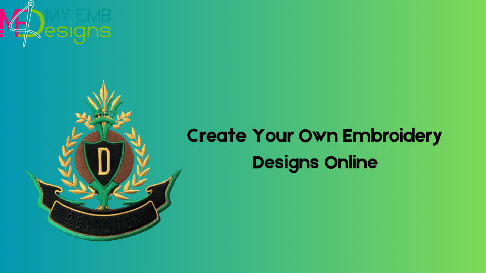 Create Your Own Embroidery Designs Online