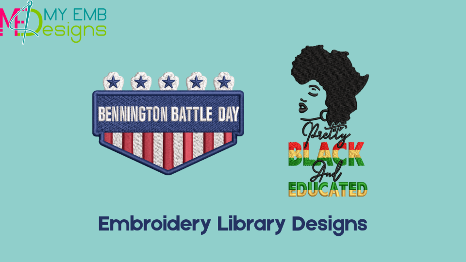 Embroidery Library Designs