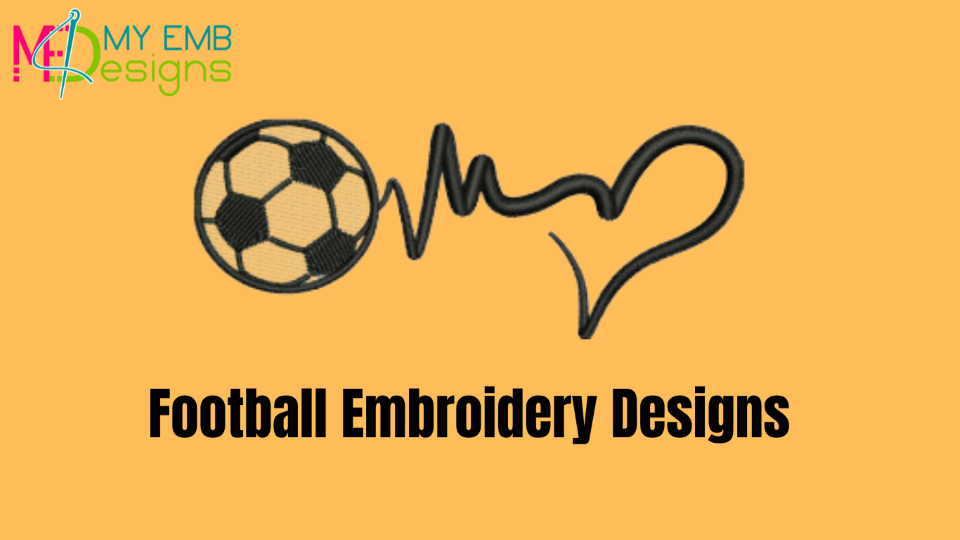 Football Embroidery Designs
