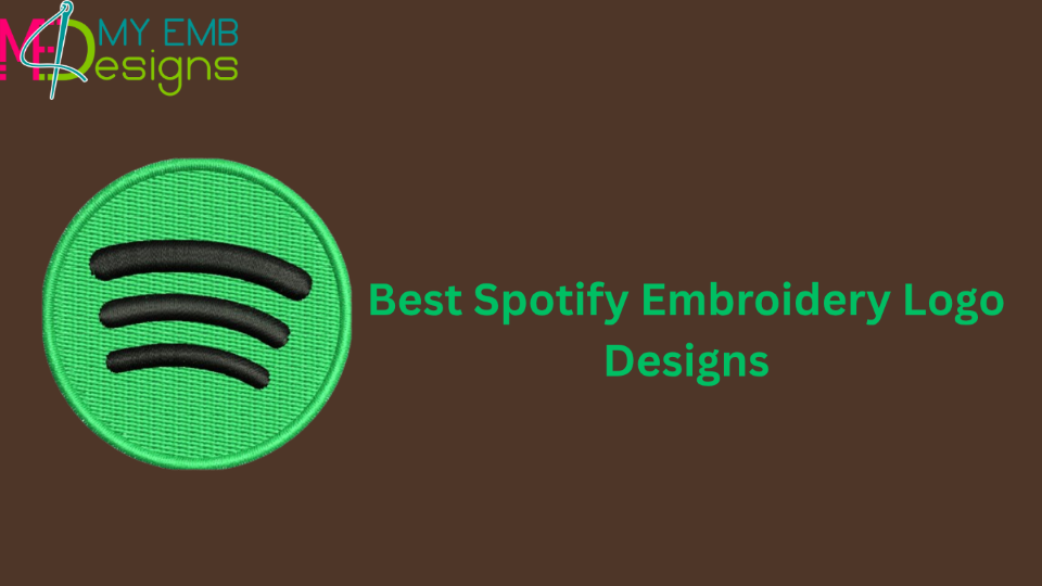 Best Spotify Embroidery Logo Designs