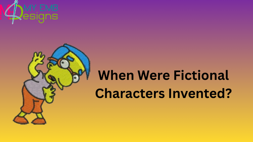 When Were Fictional Characters Invented?