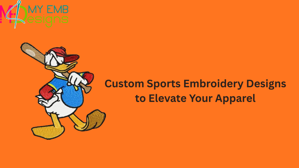 Custom Sports Embroidery Designs to Elevate Your Apparel