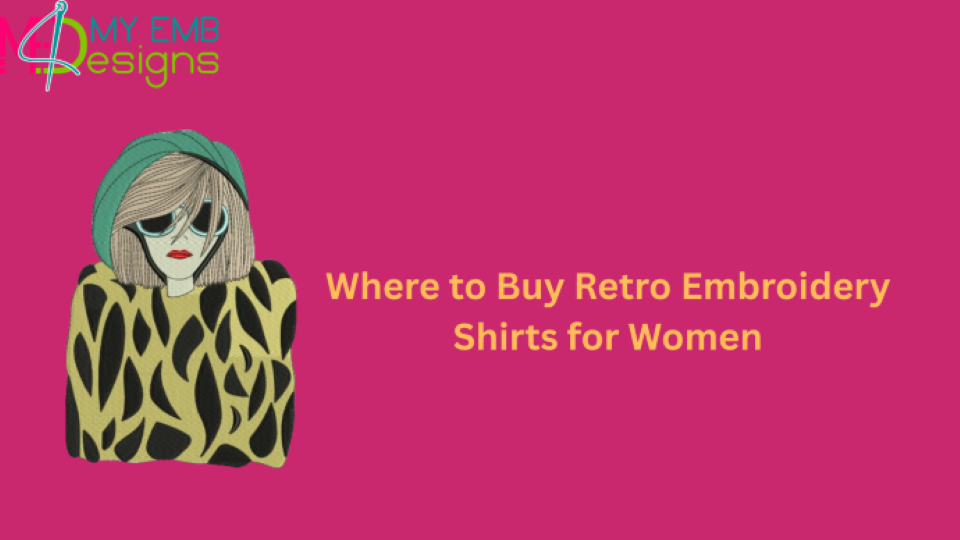 Where to Buy Retro Embroidery Shirts for Women
