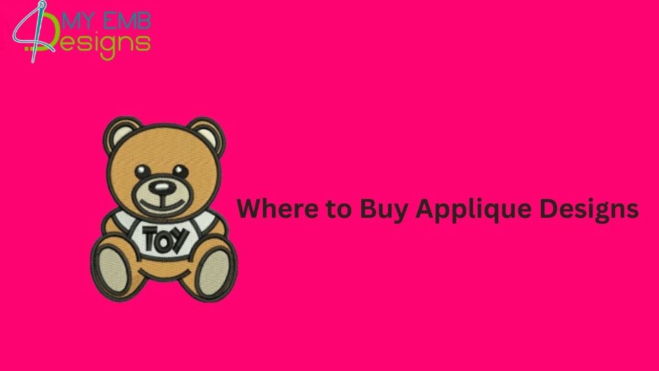 Where to Buy Applique Designs